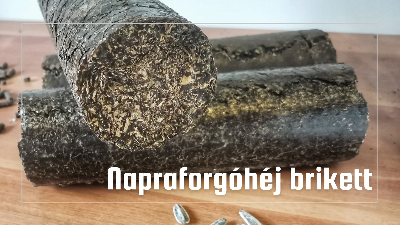 Sunflowershell brikett